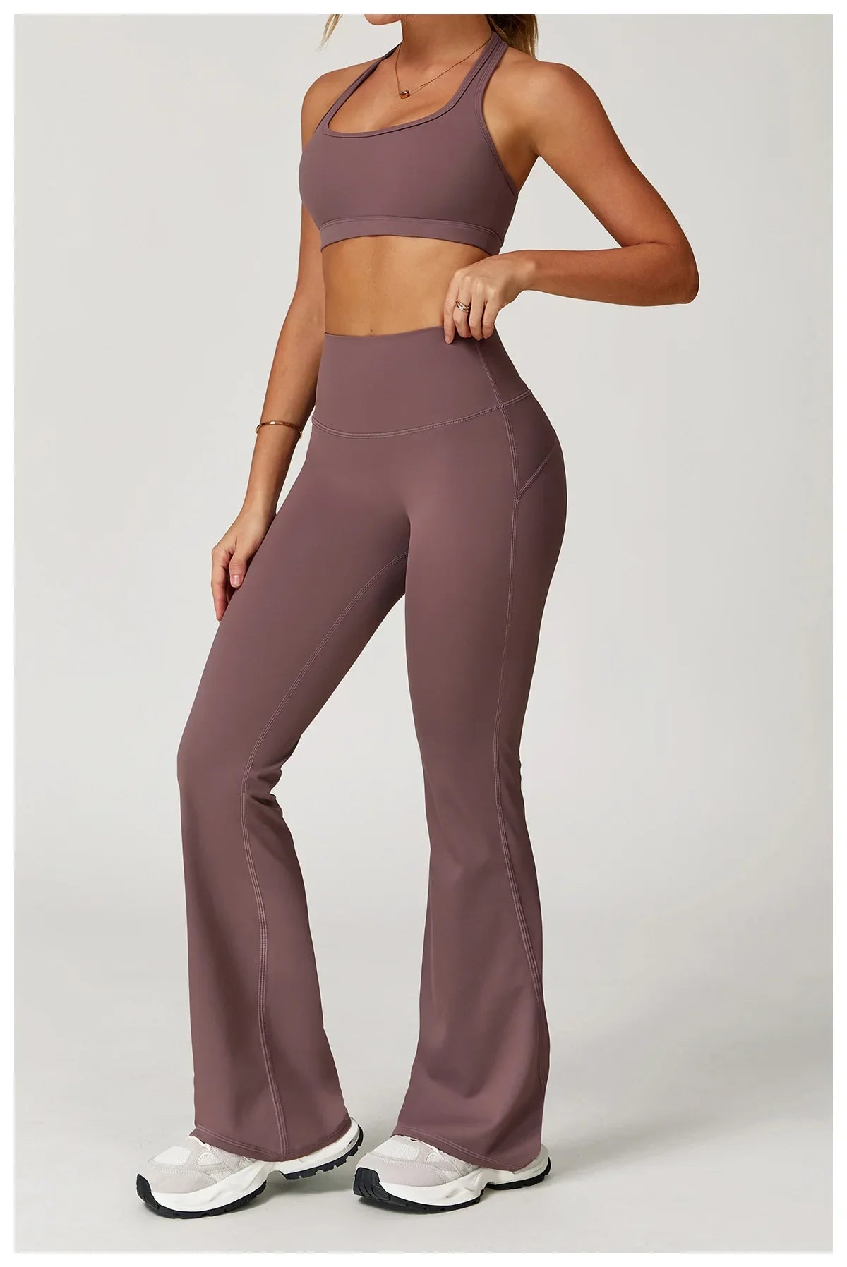 Luna Flare – Soft Sculpt High-Waist Lounge Leggings