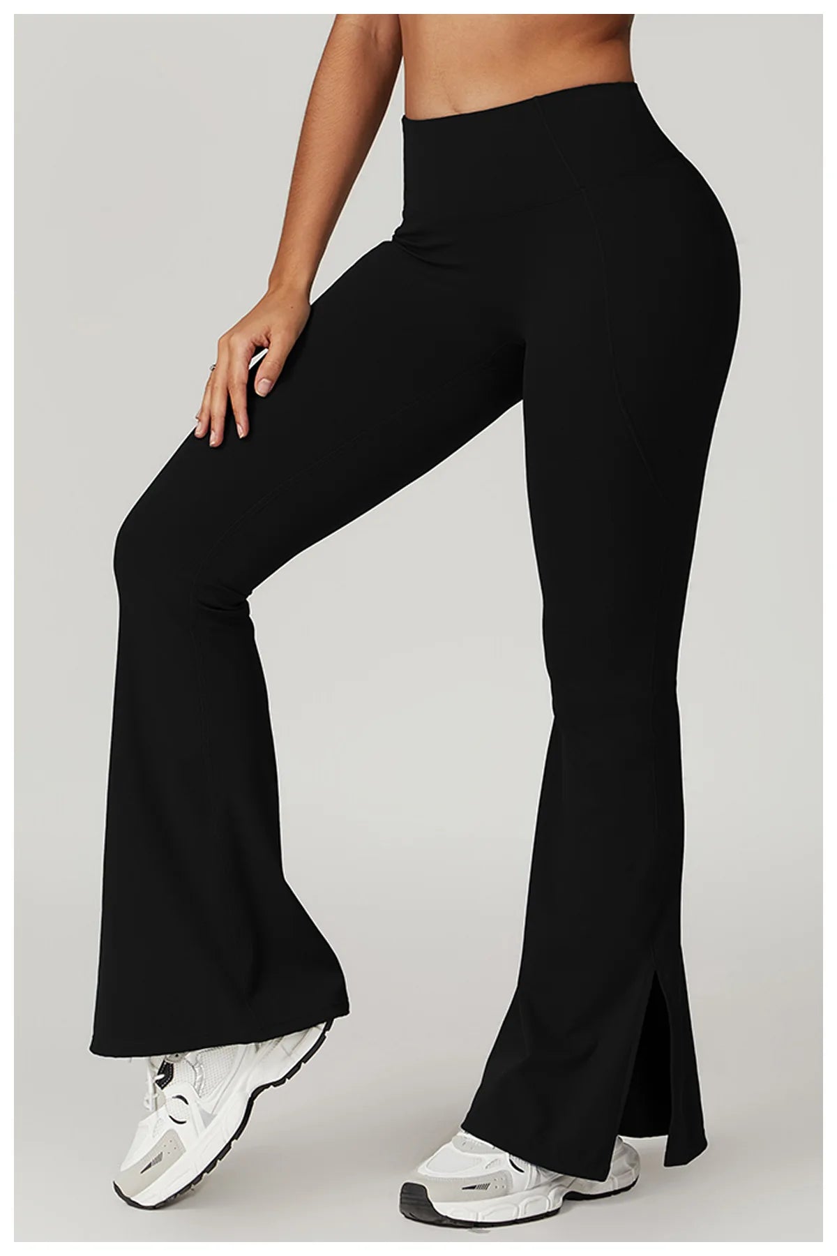 Rhythm Flare – Slit Leg Dance Leggings