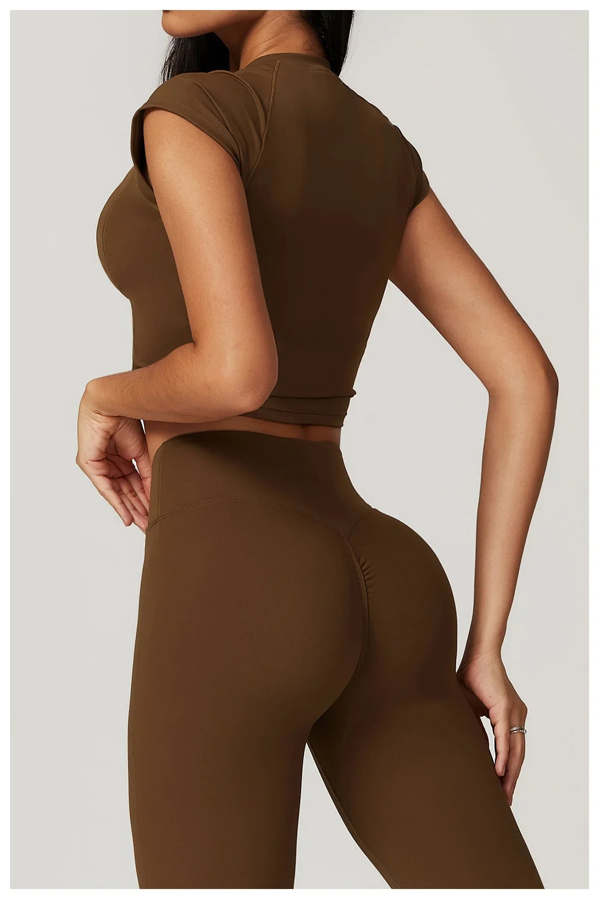 Align Tee – Sculpted Crop Training Top