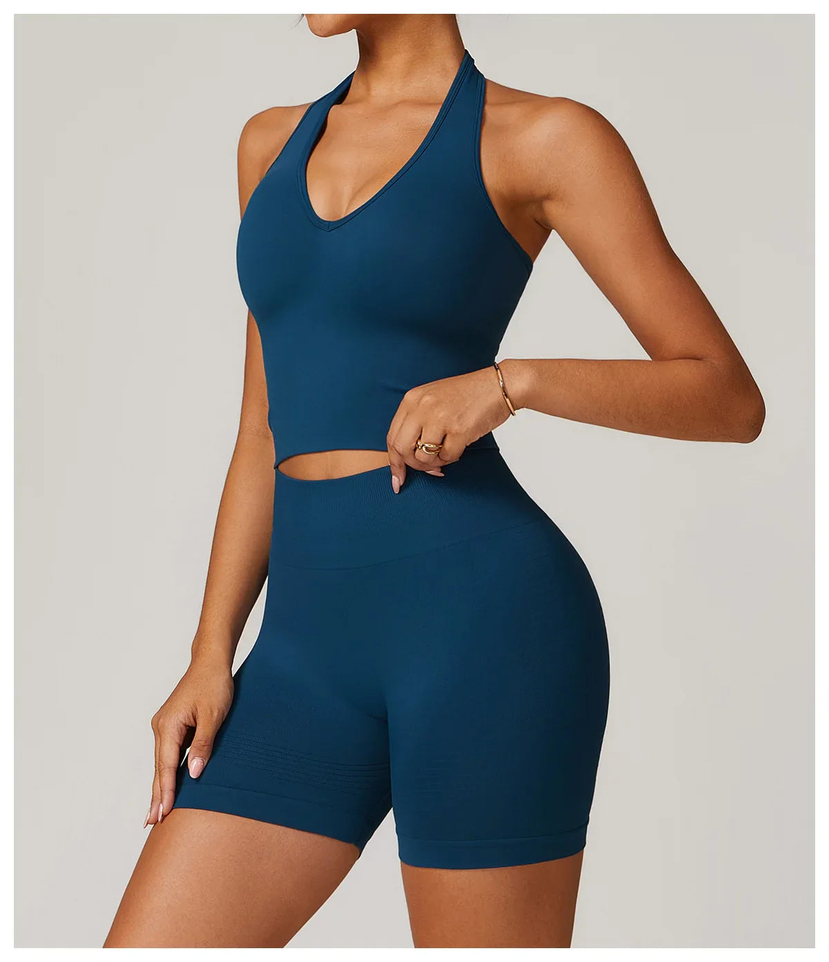 Lumi Tank – Contour Halter Top