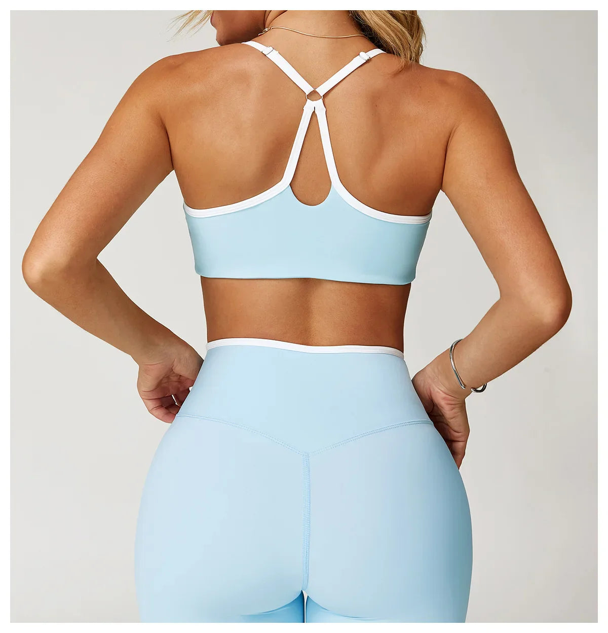 Vibe Edge – Contrast Trim Sport Bra
