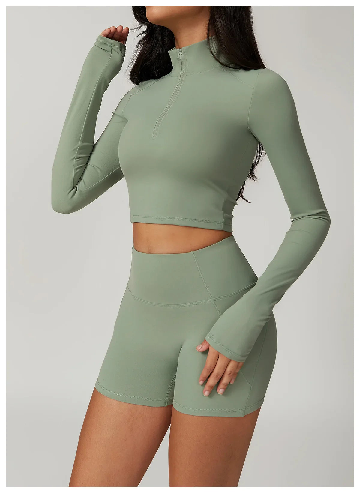 Swift Zip – Cropped Performance Jacket