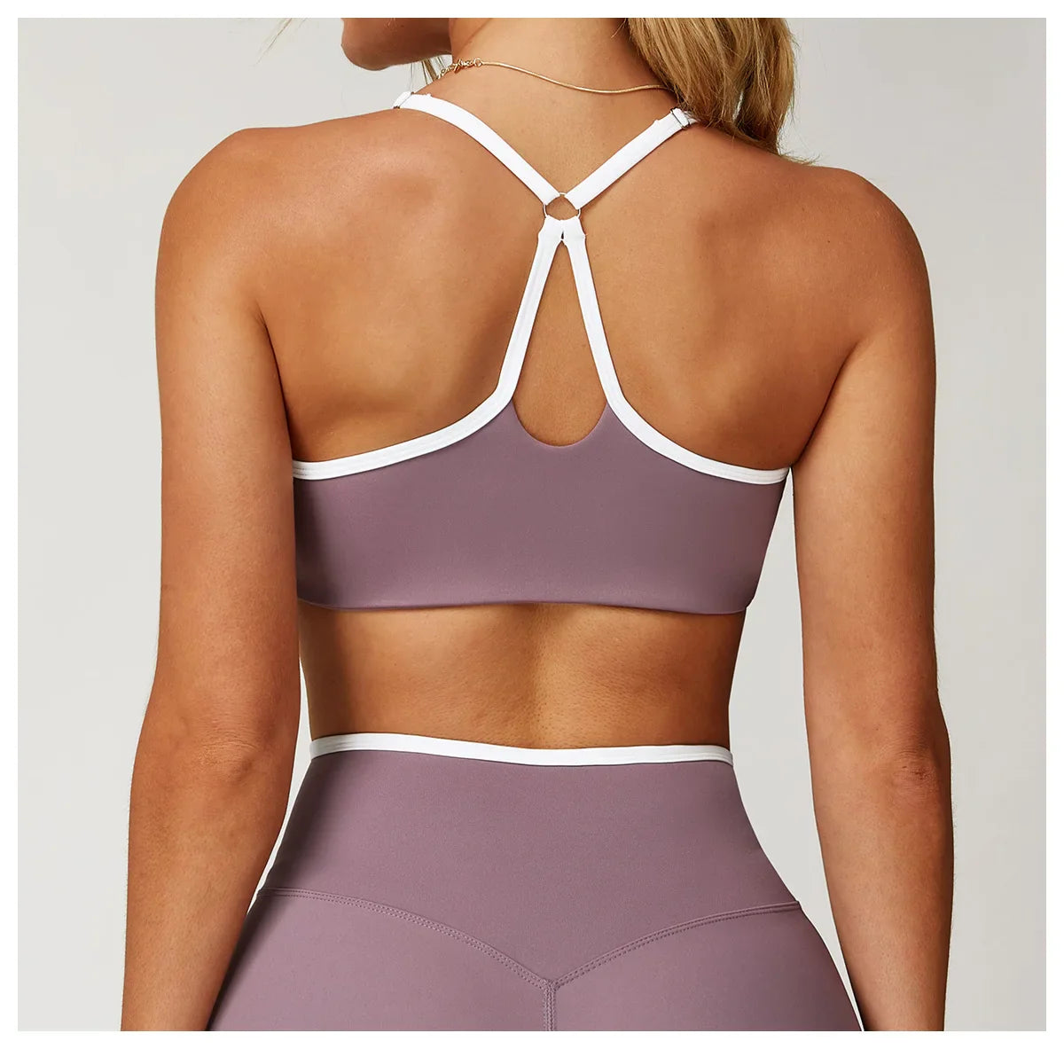 Vibe Edge – Contrast Trim Sport Bra