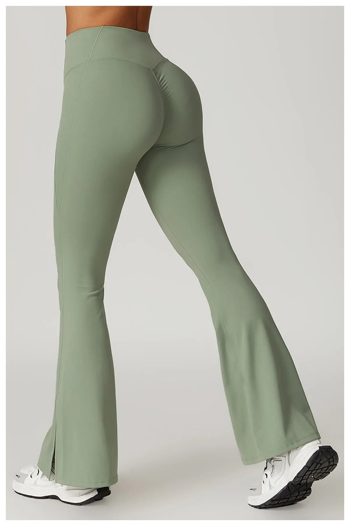 Rhythm Flare – Slit Leg Dance Leggings