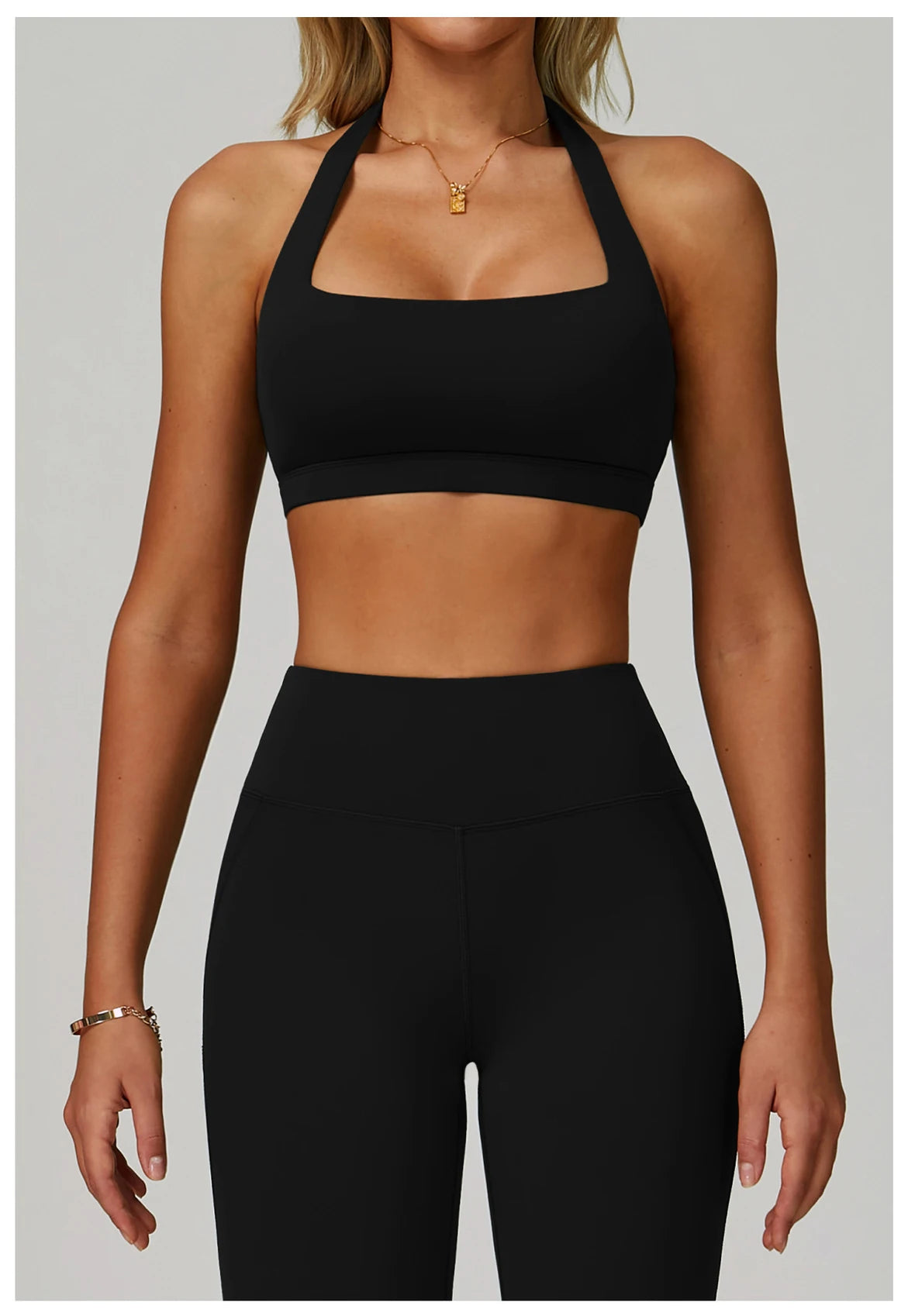 Muse Halter – Open Back Sculpt Bra