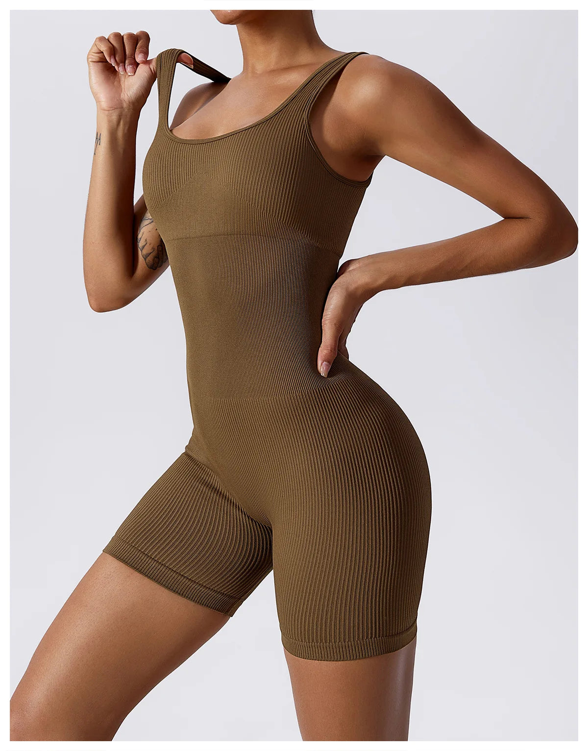 WaveForm Suit – Textured Seamless One-Piece
