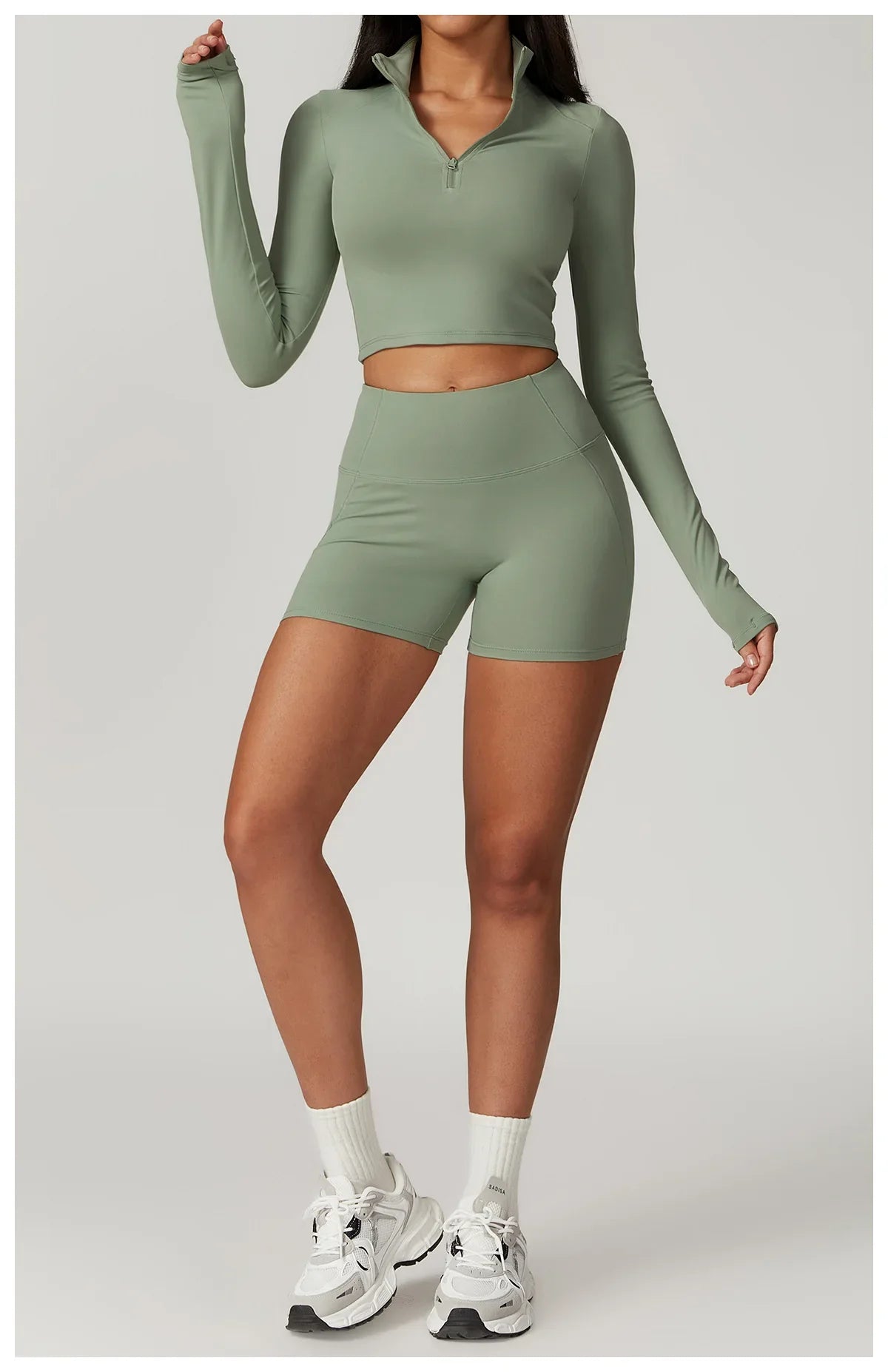 Swift Zip – Cropped Performance Jacket
