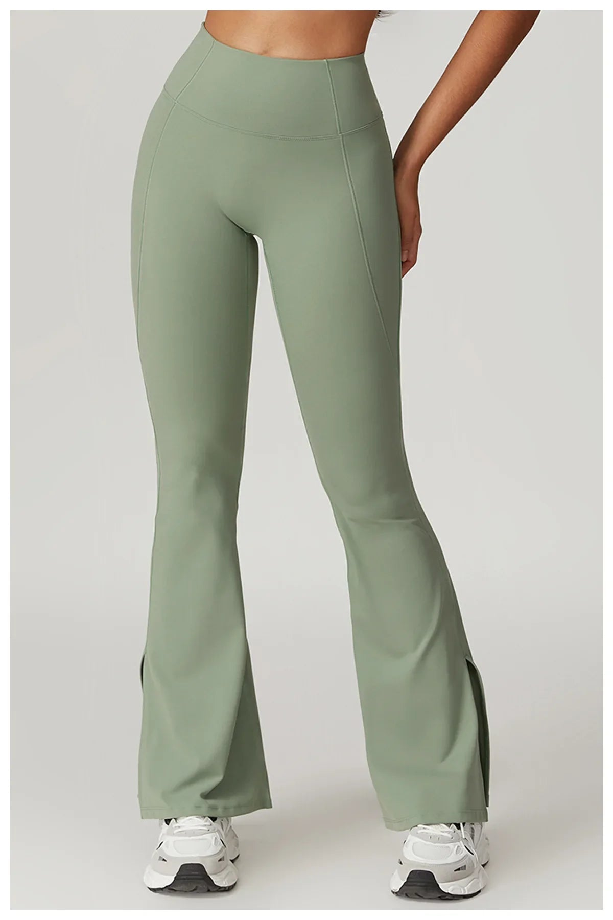 Rhythm Flare – Slit Leg Dance Leggings