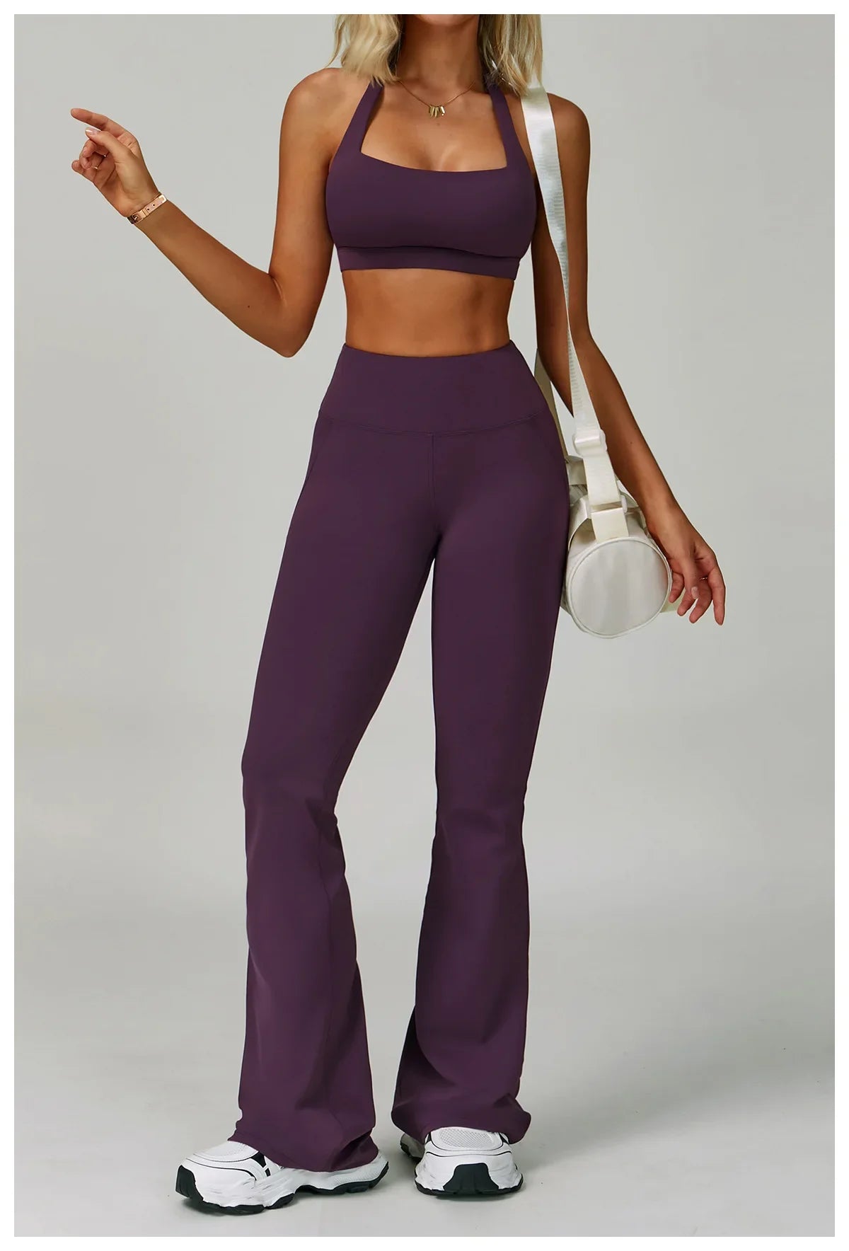 Muse Halter – Open Back Sculpt Bra