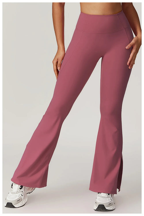 Rhythm Flare – Slit Leg Dance Leggings