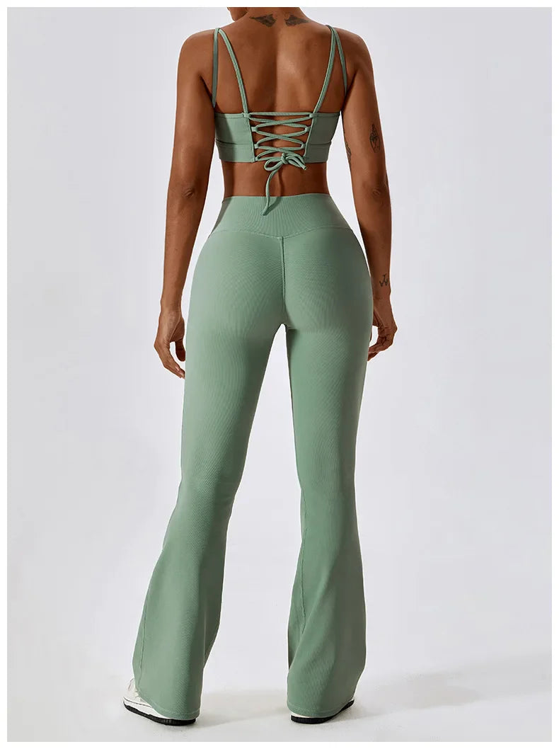 Nova Flare – V-Waist Flare Leggings