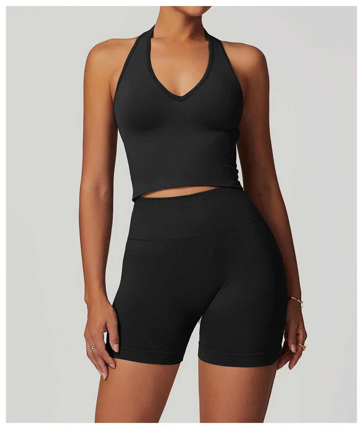 Lumi Tank – Contour Halter Top
