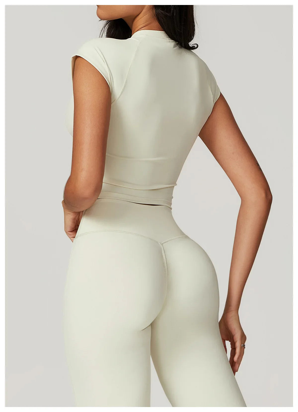 Align Tee – Sculpted Crop Training Top