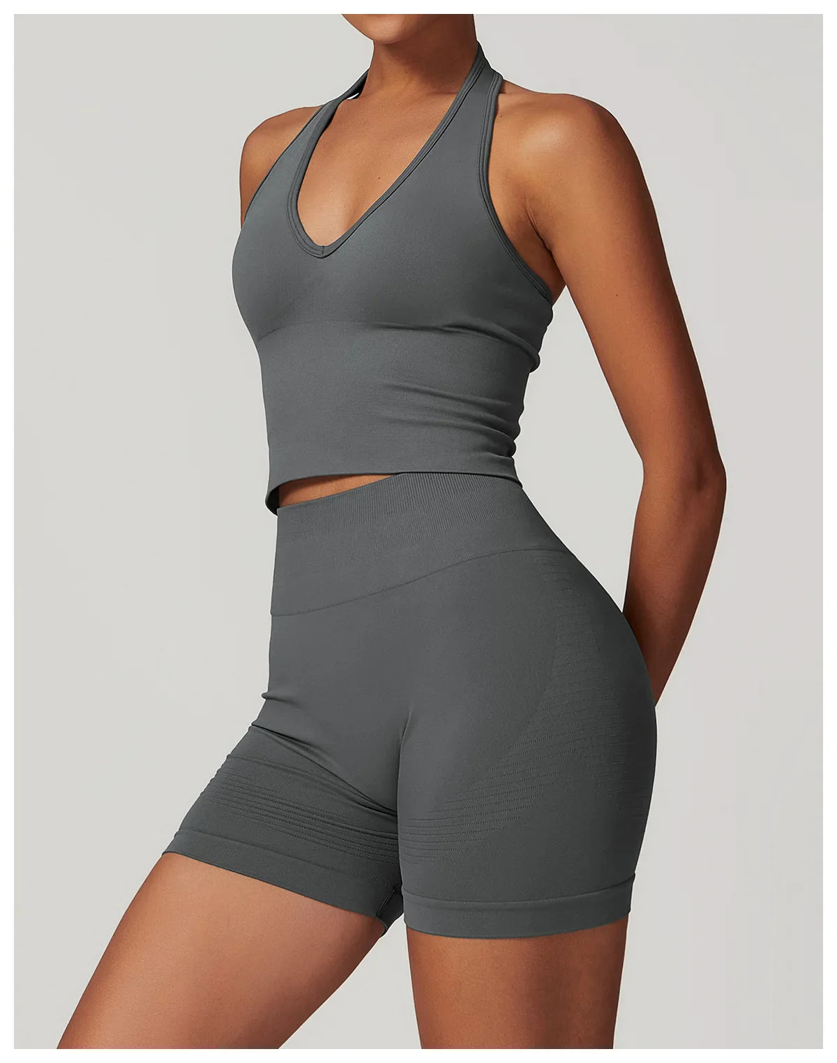 Lumi Tank – Contour Halter Top