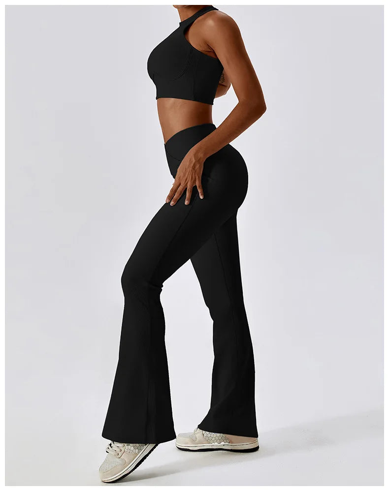 Nova Flare – V-Waist Flare Leggings