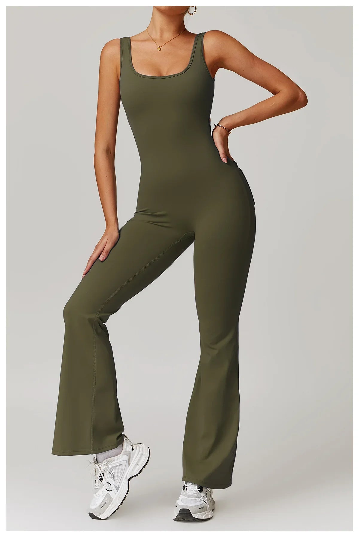 WaveForm Flare – Open Back One-Piece Suit