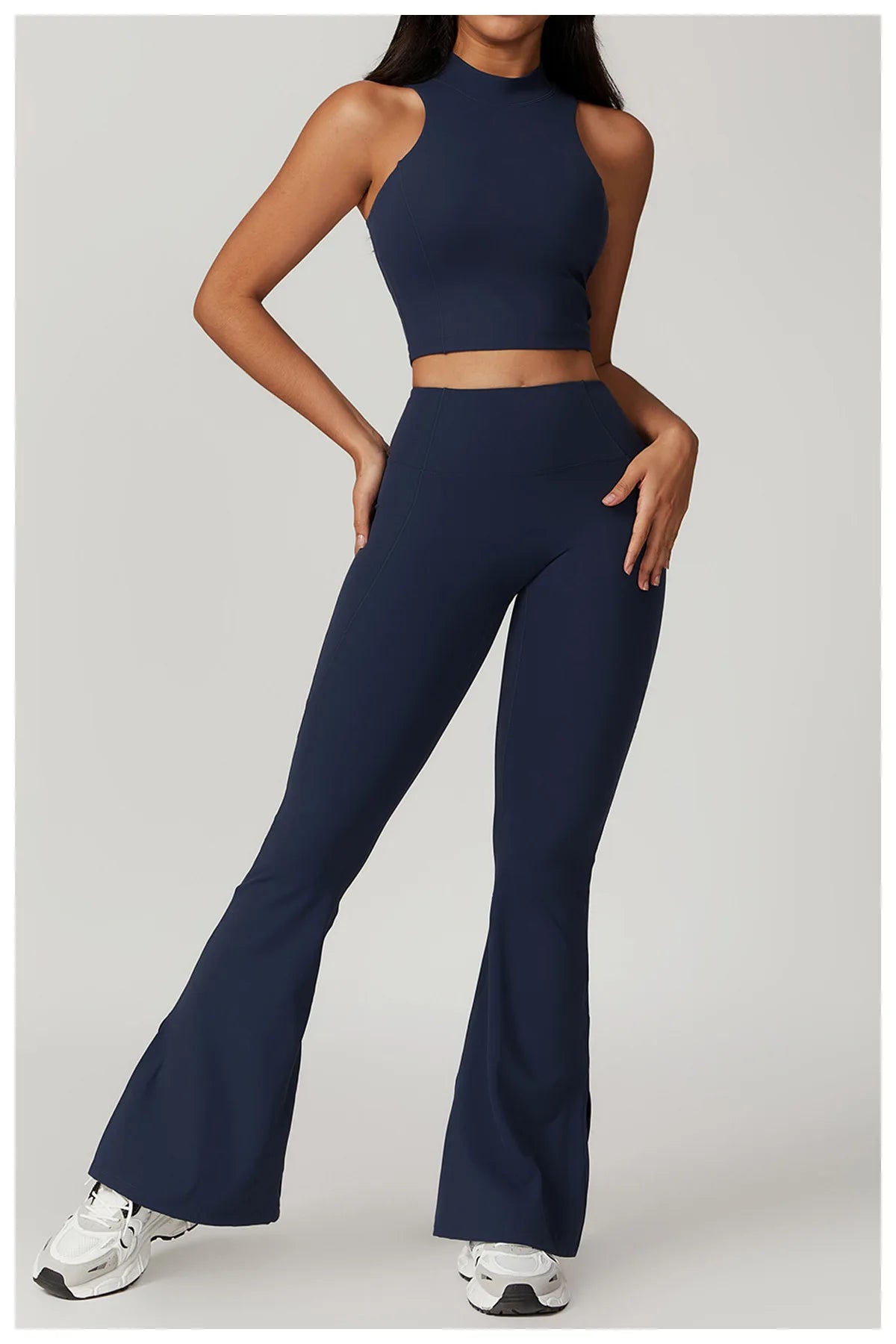 Rhythm Flare – Slit Leg Dance Leggings