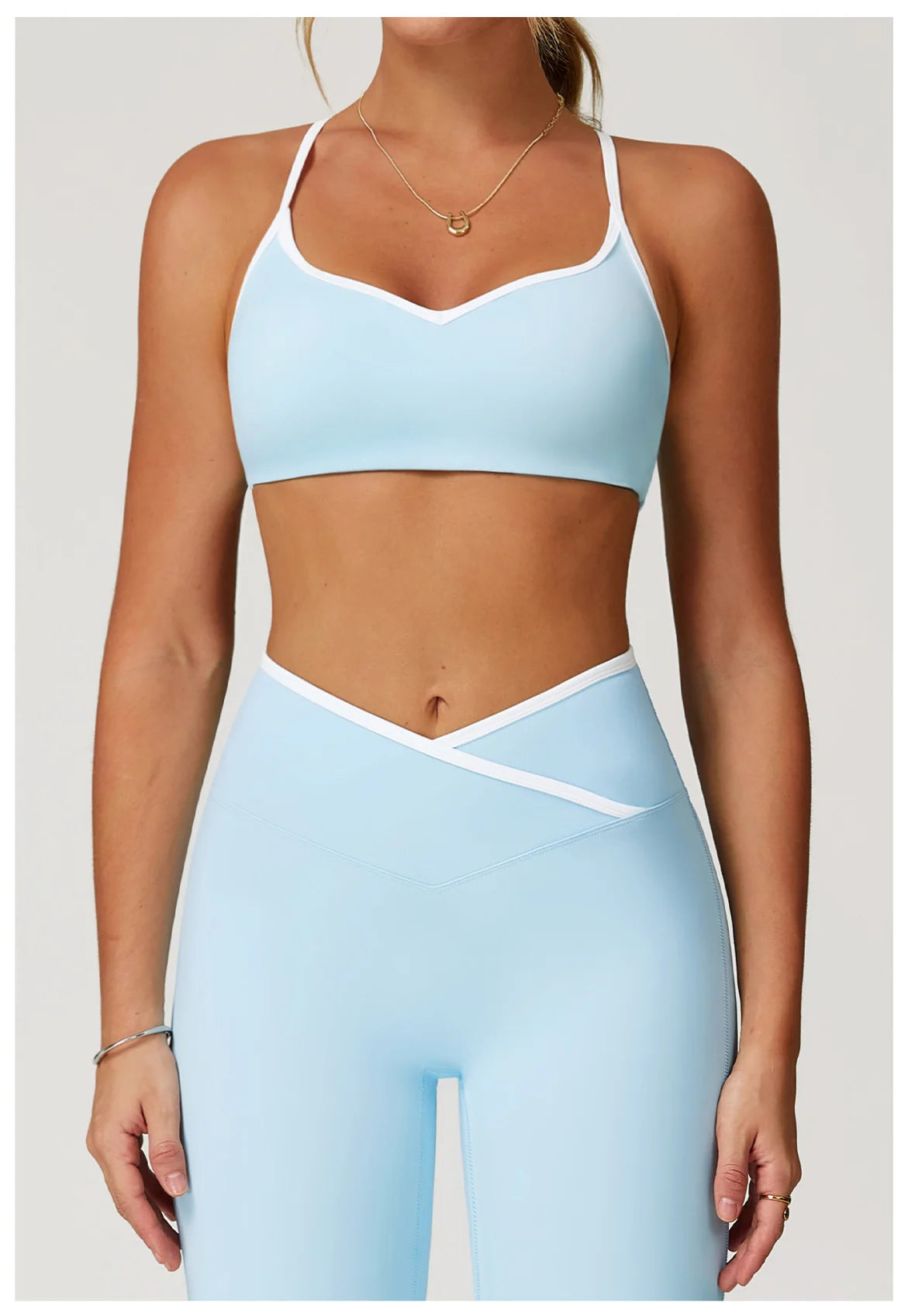 Vibe Edge – Contrast Trim Sport Bra