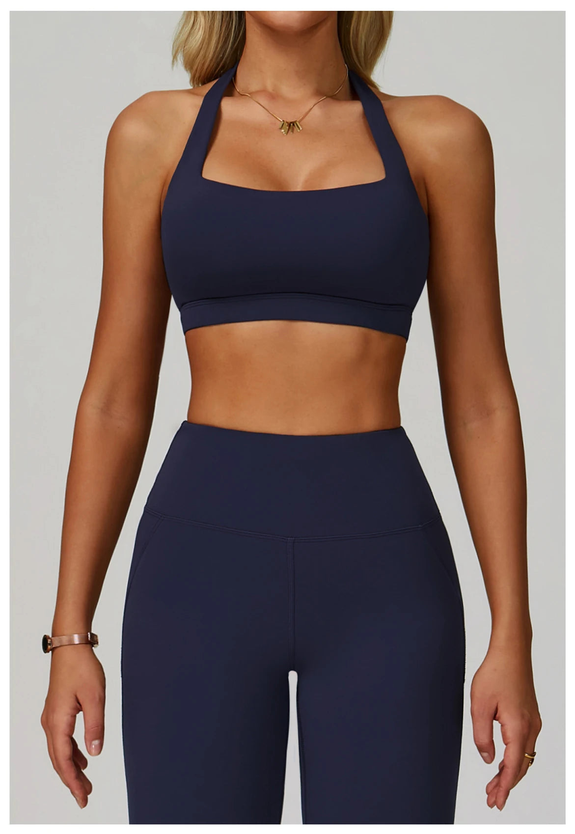 Muse Halter – Open Back Sculpt Bra