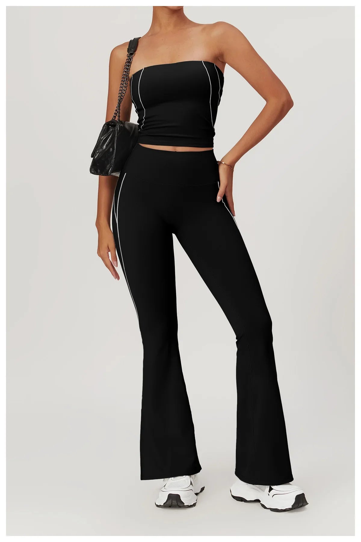 Nova Flare – Performance Slit Leggings
