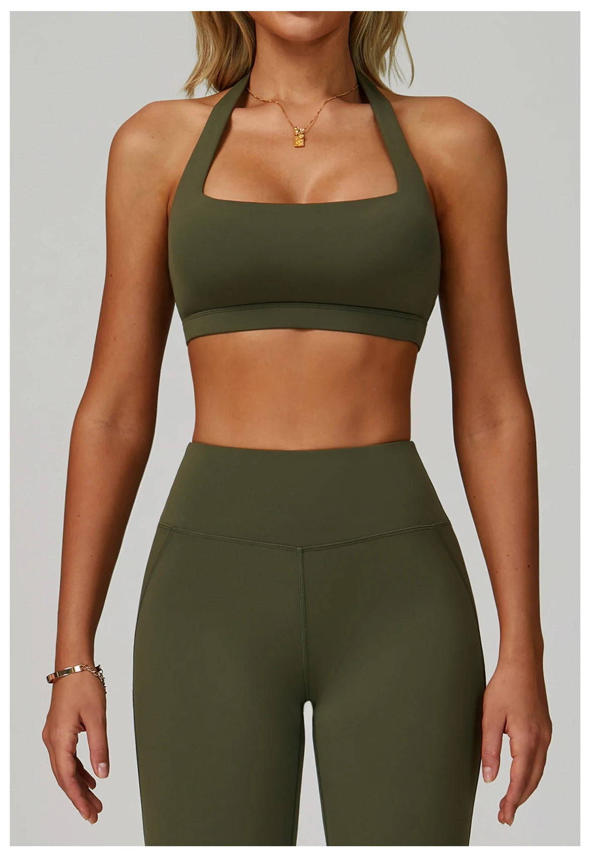 Muse Halter – Open Back Sculpt Bra
