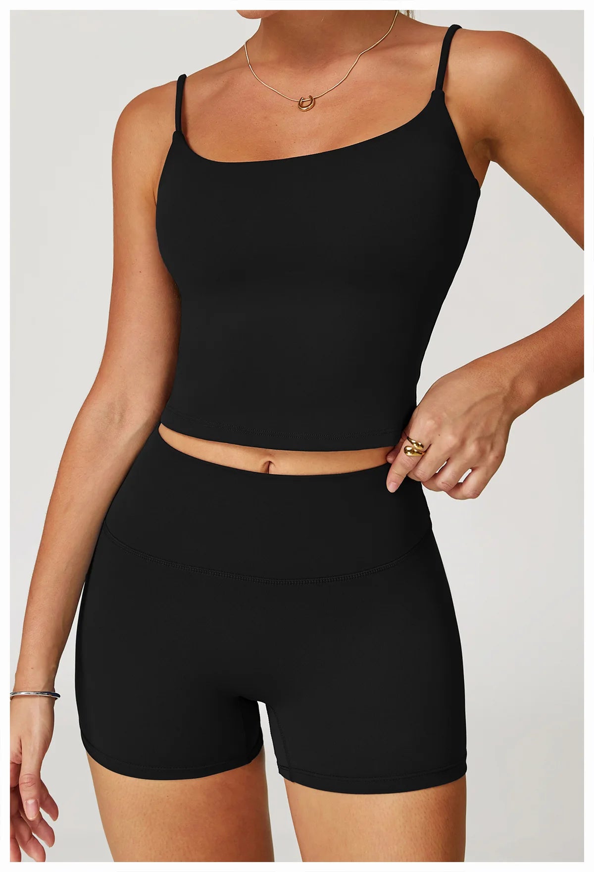 Minimal Muse – Sculpted Camisole Top