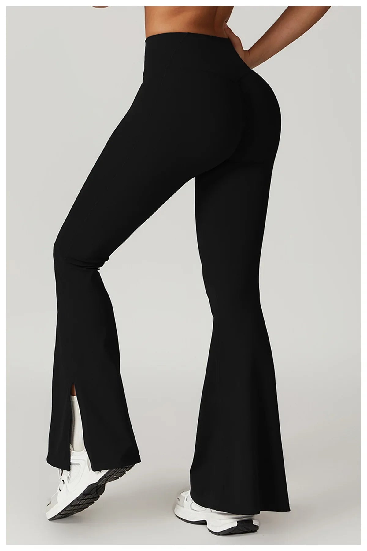Rhythm Flare – Slit Leg Dance Leggings