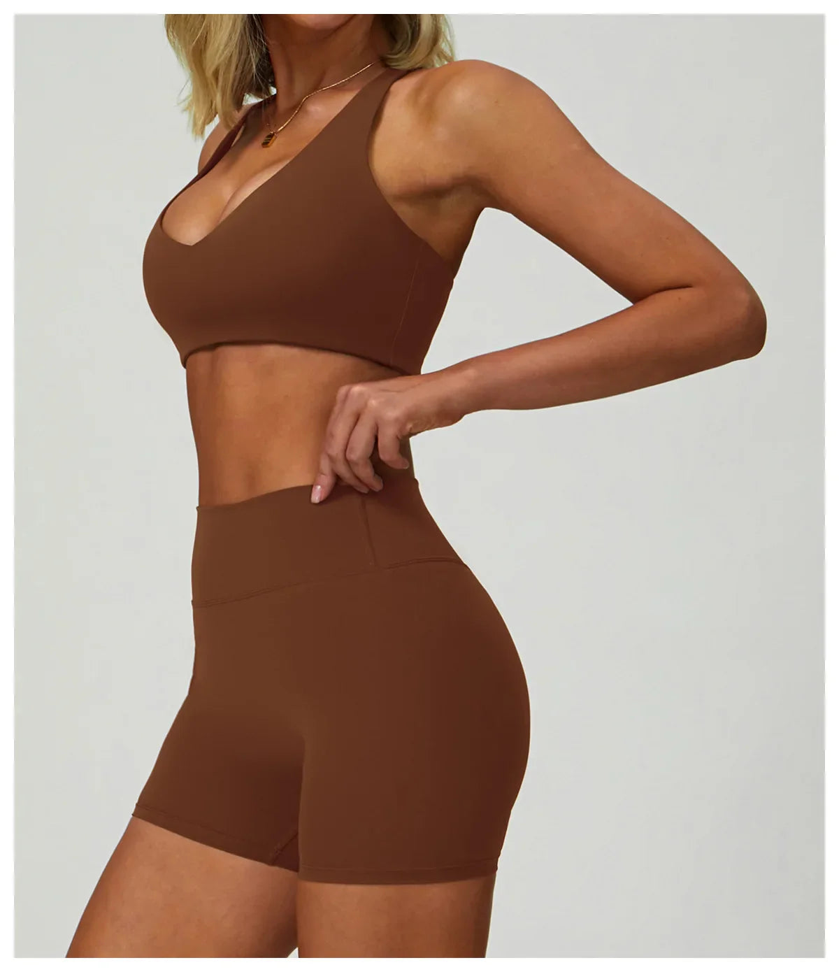 Muse-V Cut Bra Toasted Hazelnut