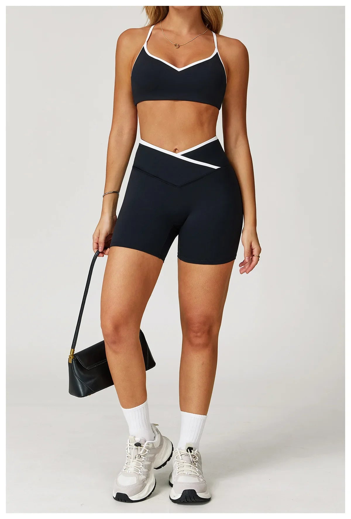 Vibe-Contrast Bra Essential Noir