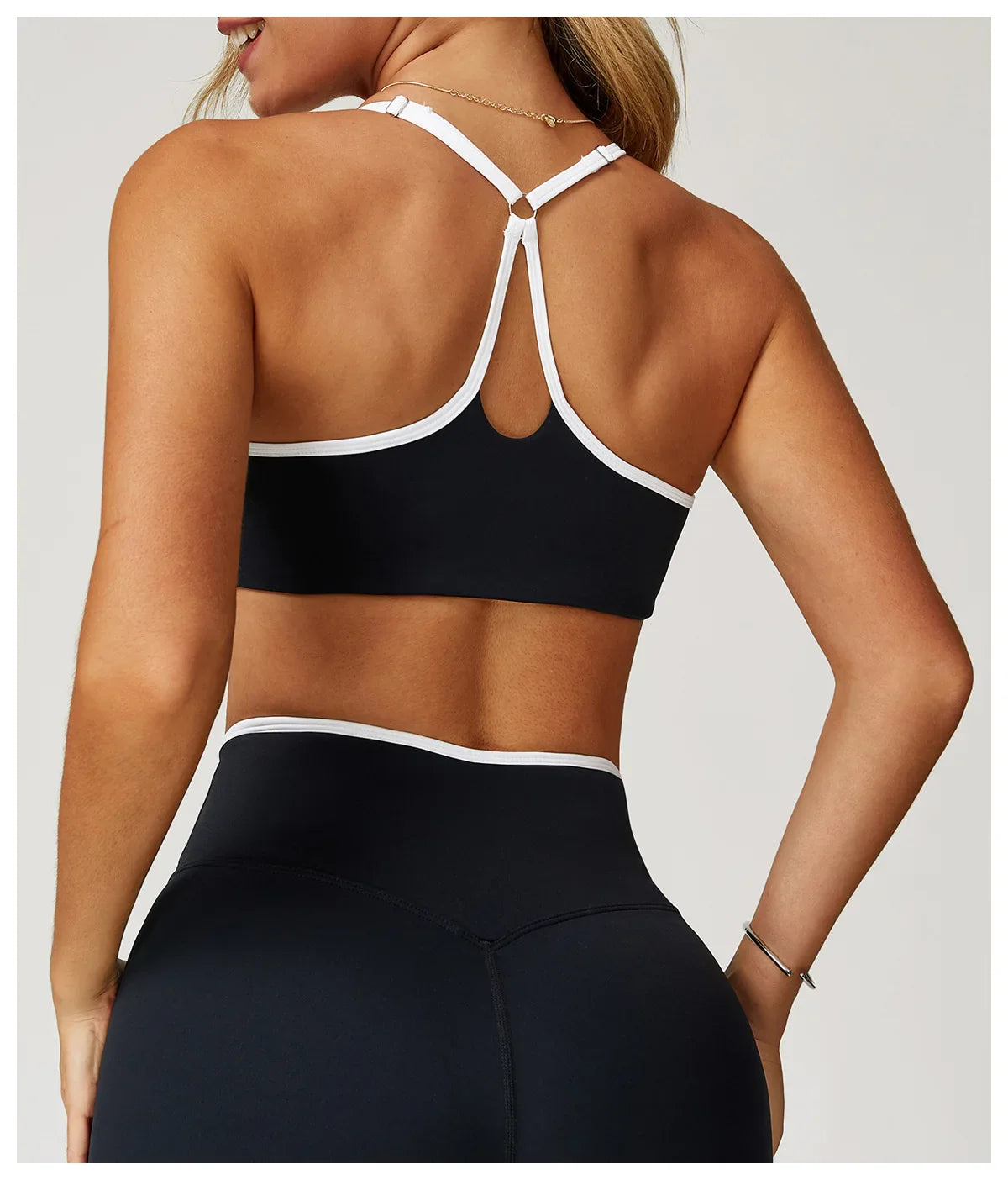 Vibe Edge – Contrast Trim Sport Bra