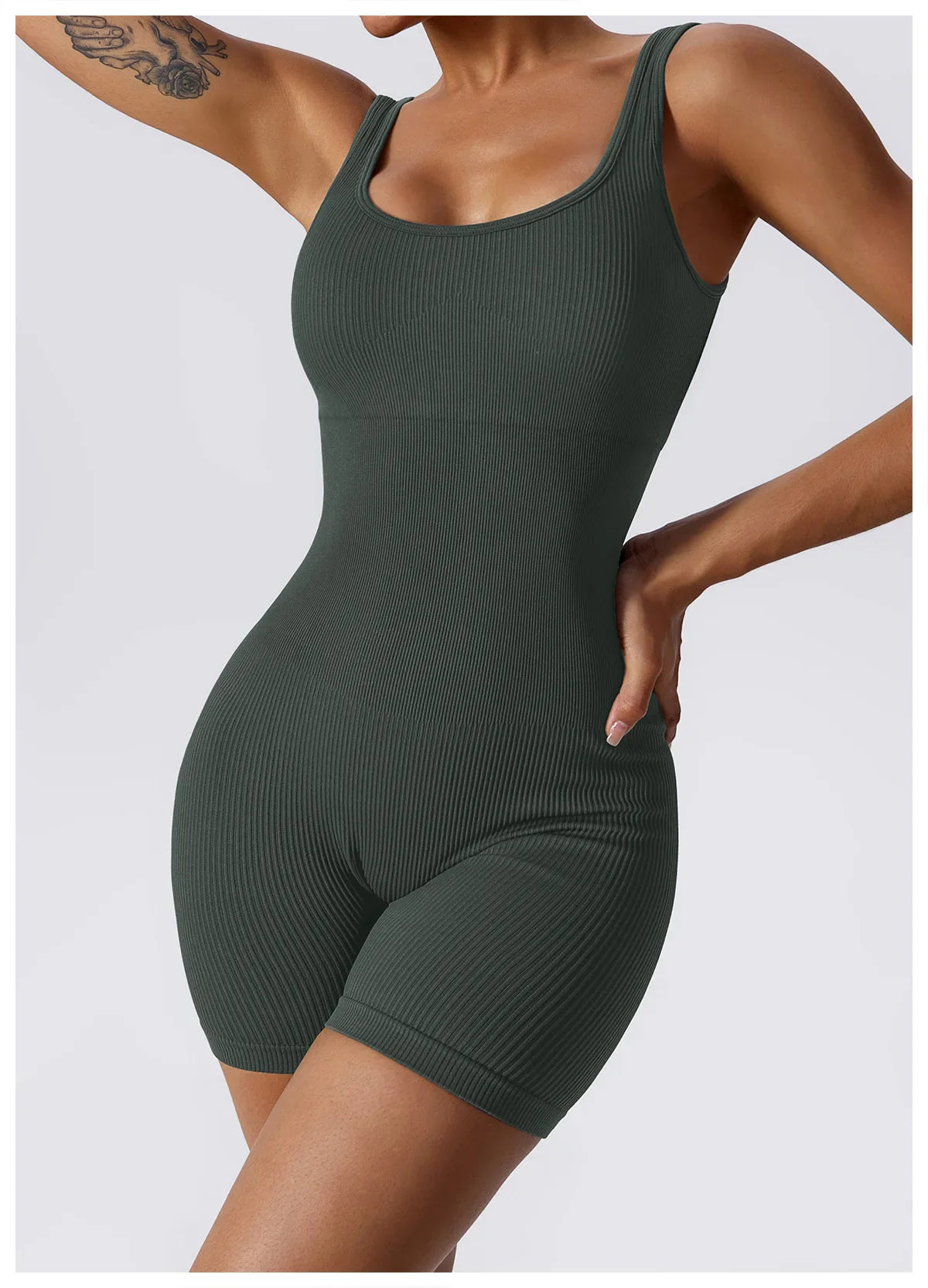 WaveForm Suit – Textured Seamless One-Piece