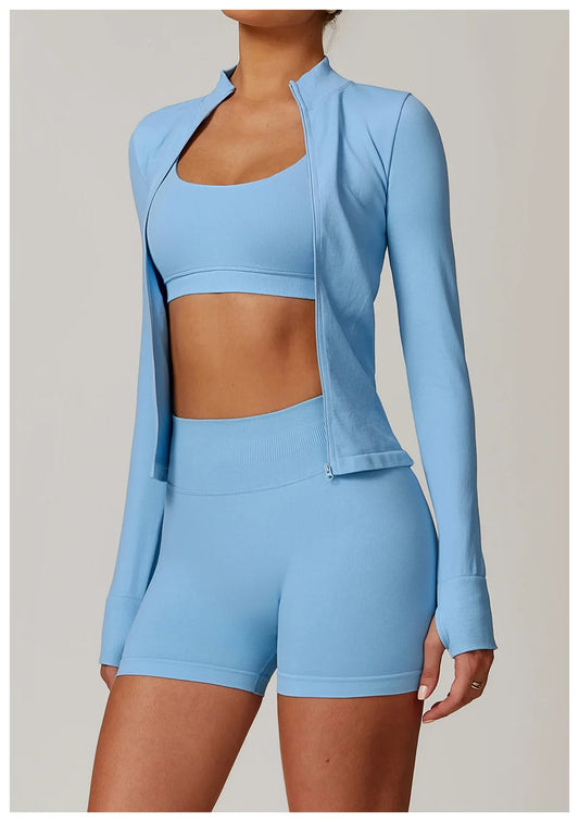 Core Zip – Sculpt Fit Long Sleeve Jacket