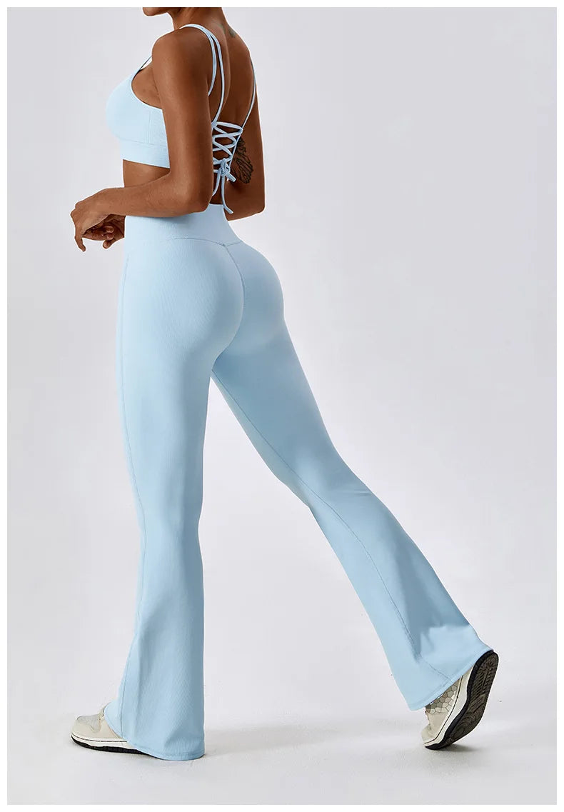 Nova-Lace Flare Set Aura Blue