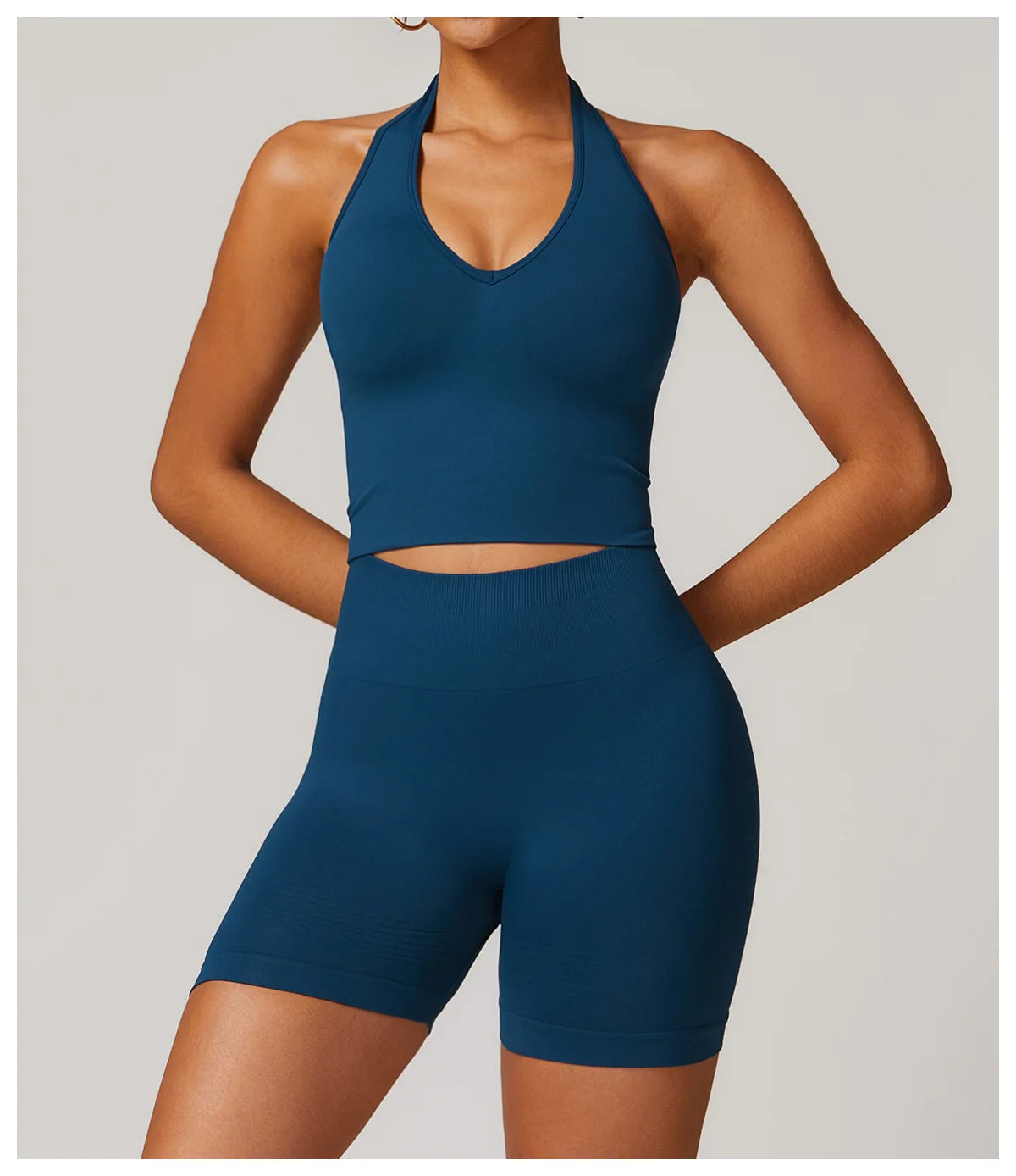 Lumi Tank – Contour Halter Top
