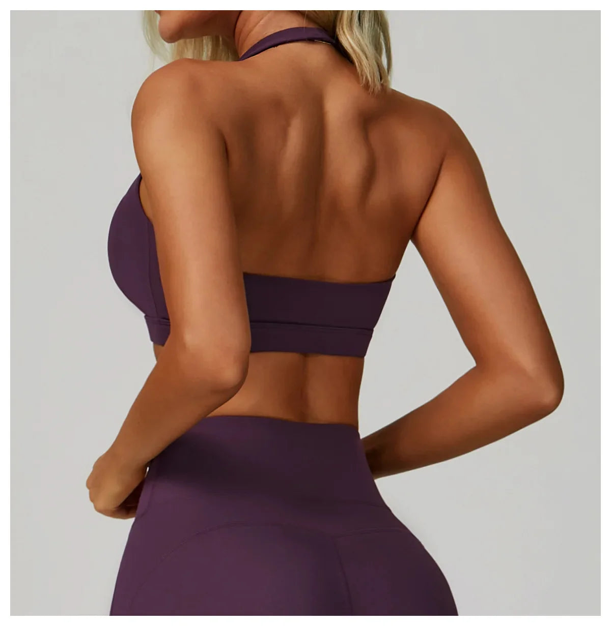 Muse Halter – Open Back Sculpt Bra