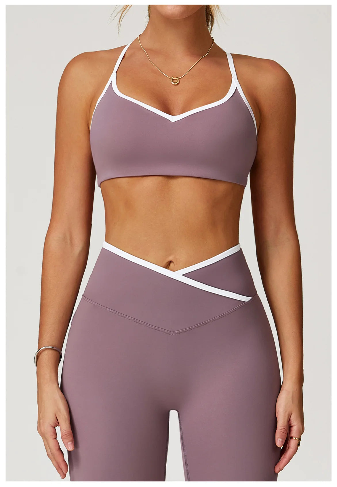 Vibe Edge – Contrast Trim Sport Bra
