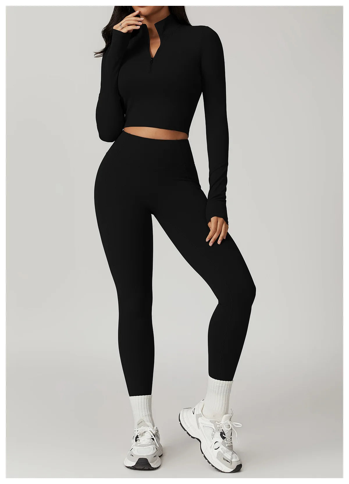Swift Zip – Cropped Performance Jacket