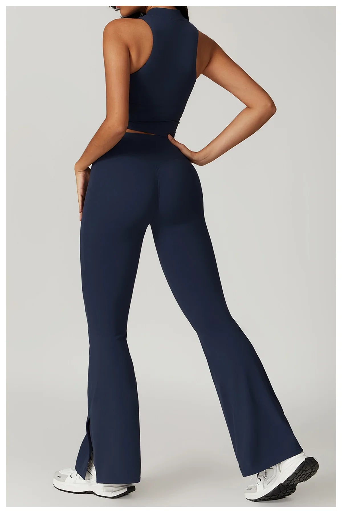 Rhythm Flare – Slit Leg Dance Leggings