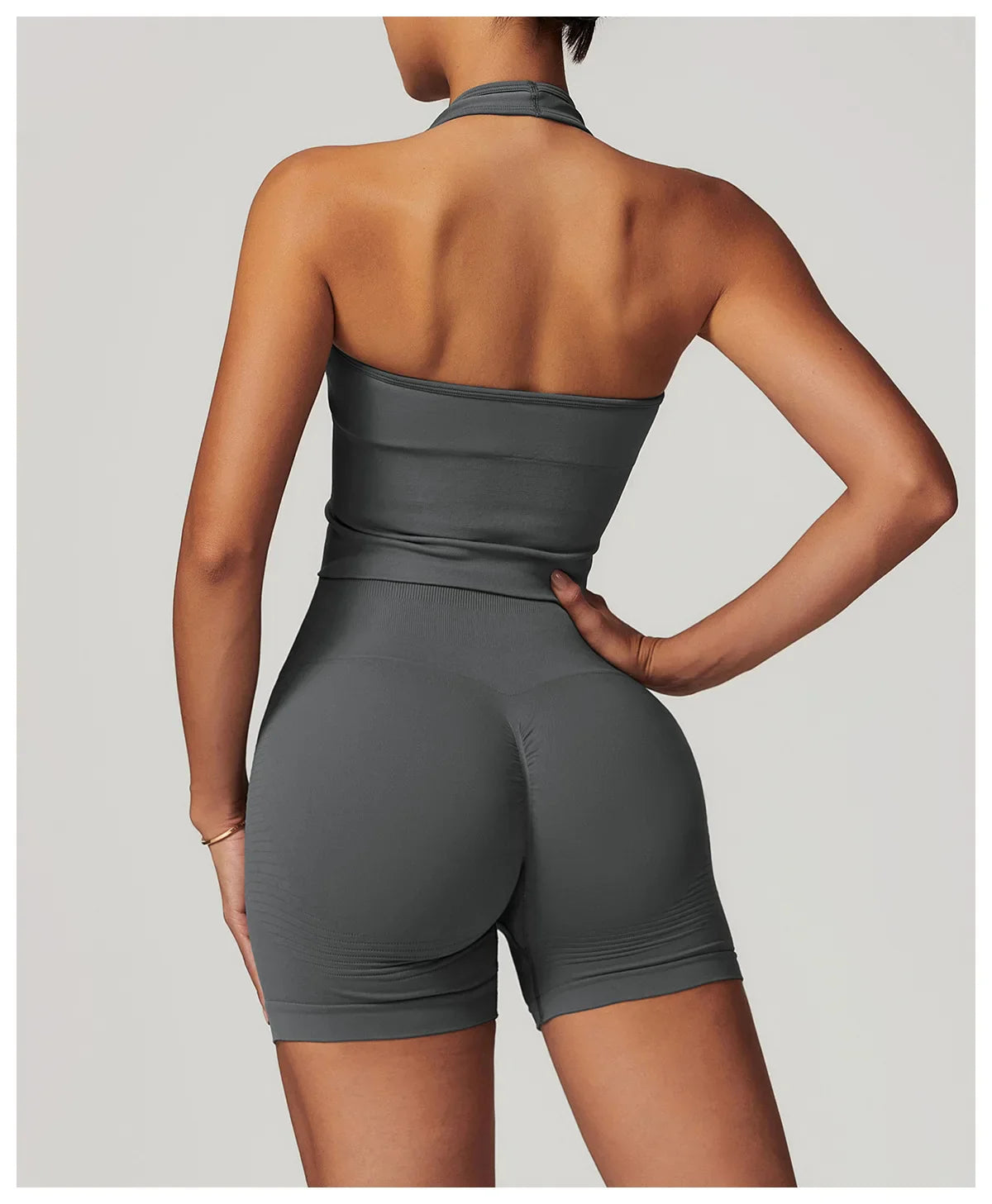 Lumi Tank – Contour Halter Top