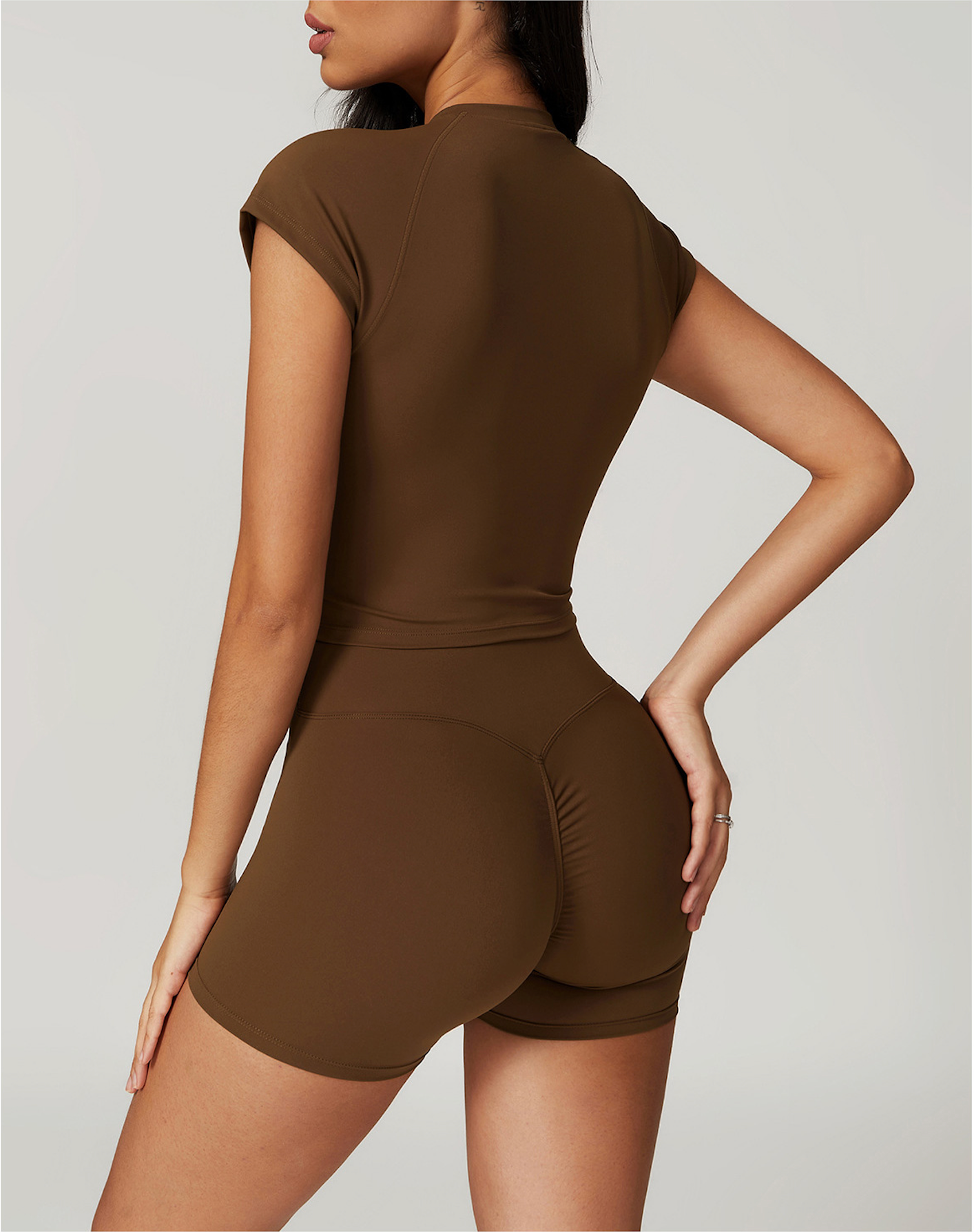 Lunair Form – Fitted Cap Sleeve Short Set