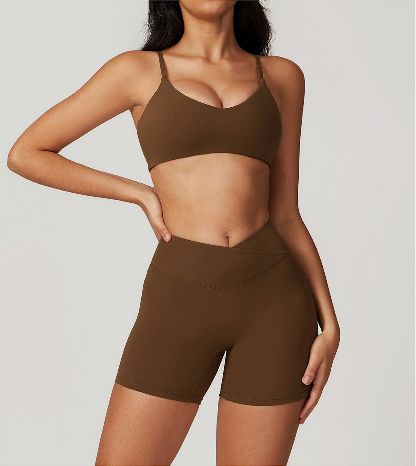 Lunair Rise – V-Waist Short Set