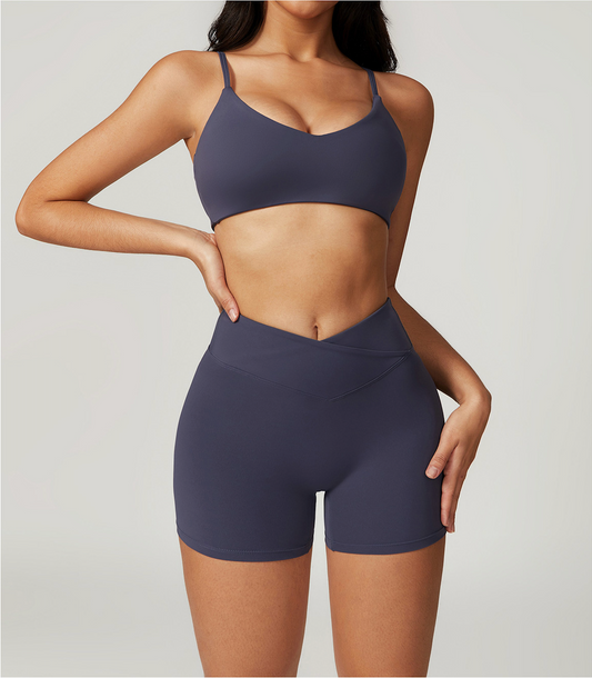 Lunair Rise – V-Waist Short Set