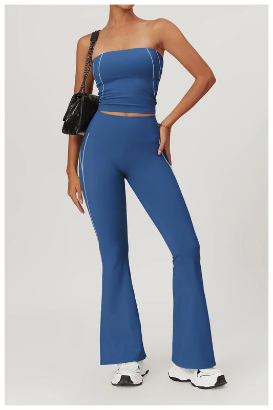 Coreline-Flare Leggings Blue Haze