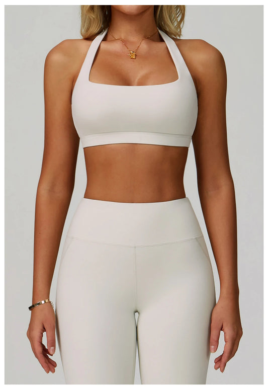 Muse Halter – Open Back Sculpt Bra