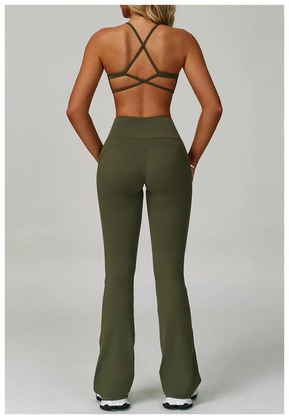 Sculpt Flare – Performance Elegance Leggings