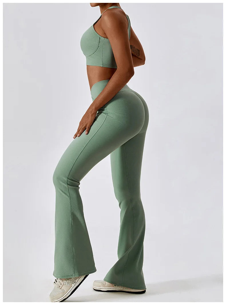 Nova Flare – V-Waist Flare Leggings