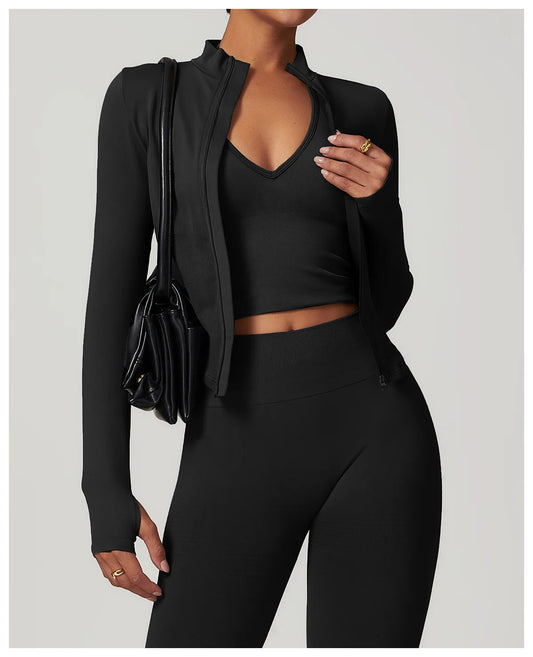 Sculpt-Fit Jacket Essential Noir