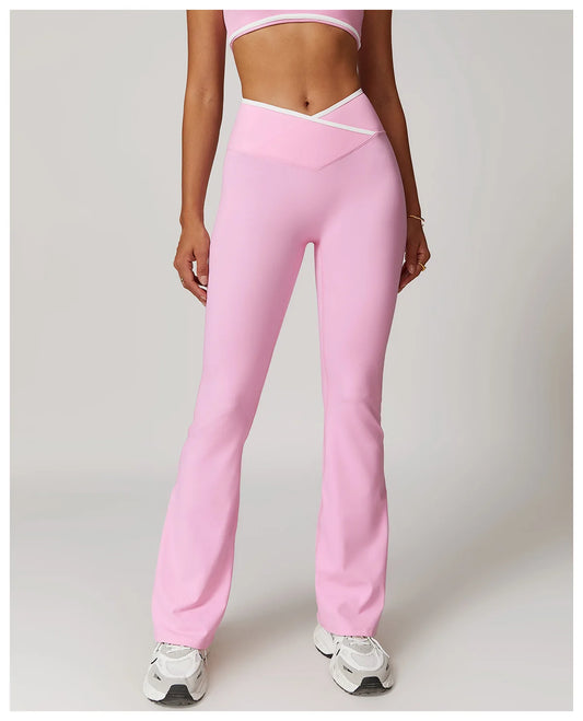 Vibe-Flare Leggings Blush Petal
