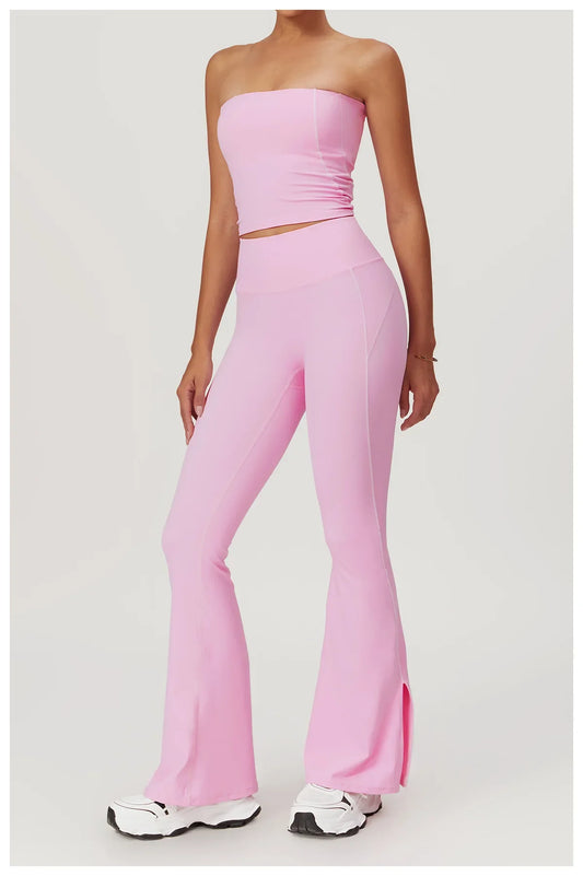 Coreline-Flare Leggings Blush Petal